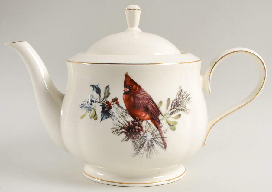 Winter Greetings Teapot & Lid by Lenox-1