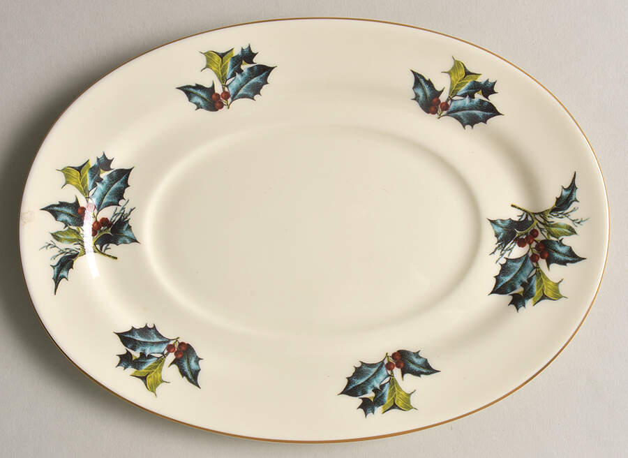 Winter Greetings Underplate for Gravy Boat by Lenox-1