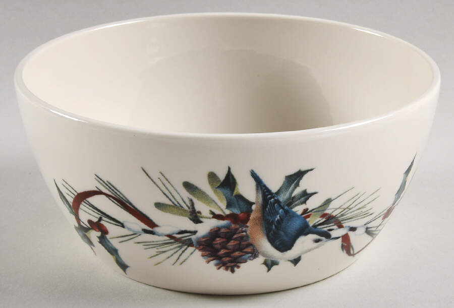 Winter Greetings 1 Qt Round Casserole No Lid by Lenox-1