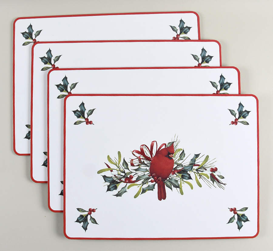 Winter Greetings Corkboard Placemat - Set of 4 by Lenox-1