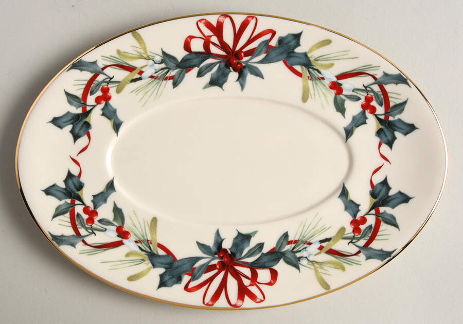 Winter Greetings Underplate for Gravy Boat by Lenox-1