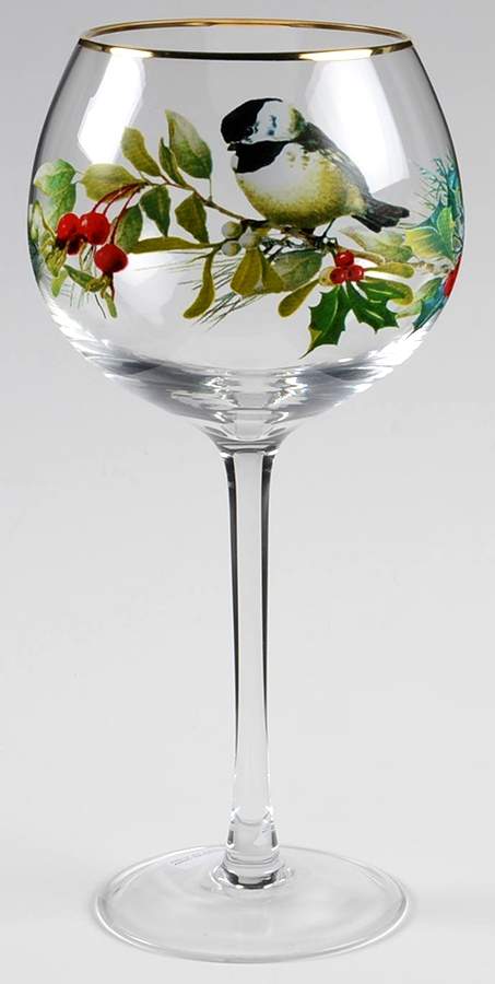 Winter Greetings Glassware-Wine Balloon by Lenox-1