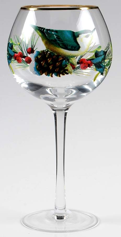 Winter Greetings Glassware-Wine Balloon by Lenox-1
