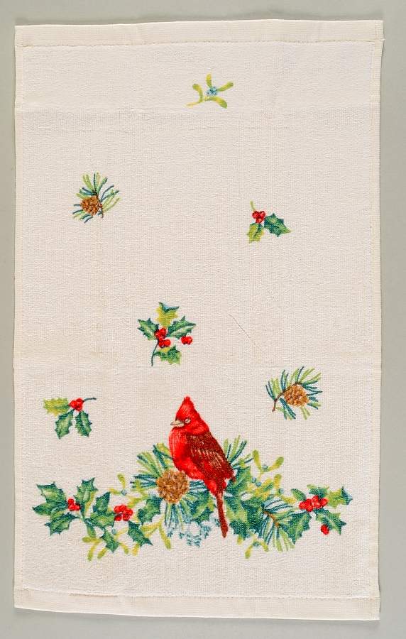 Winter Greetings Cloth Fingertip Towel by Lenox-1