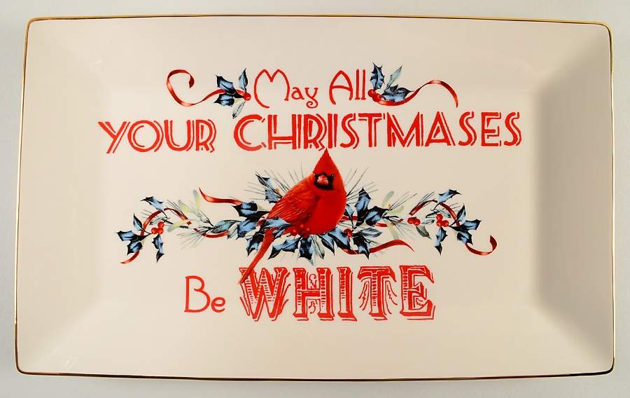 Winter Greetings 14" Sentiment Tray by Lenox-1