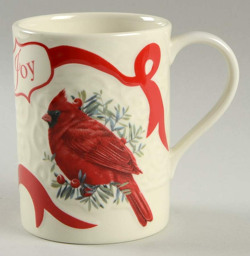 Winter Greetings Carved Accent Mug by Lenox-1
