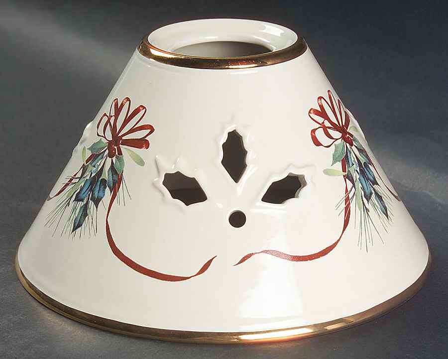 Winter Greetings Shade for Candlestick Lamp by Lenox-1