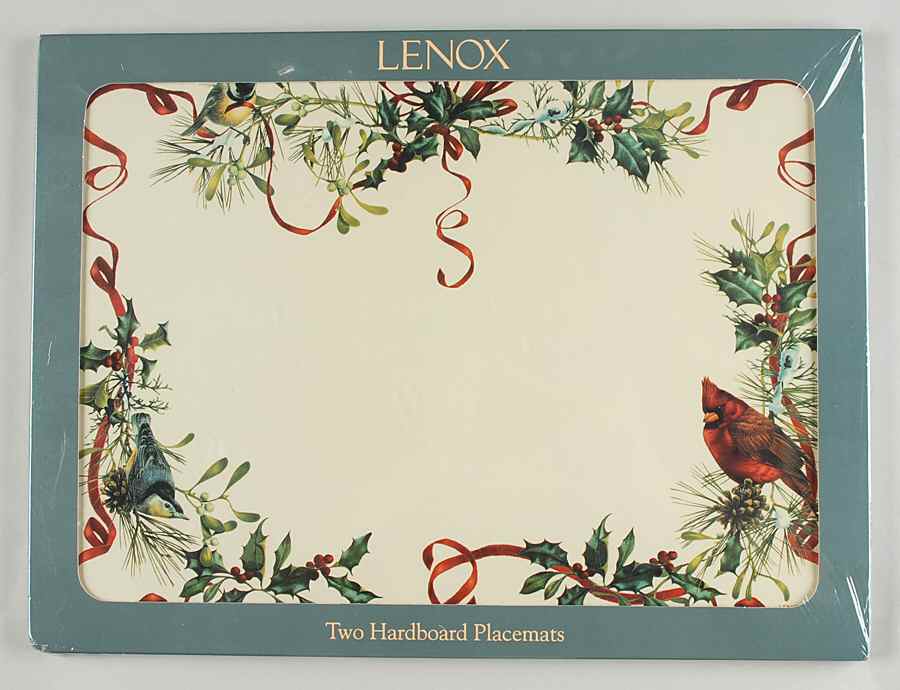 Winter Greetings (Set of 2) Corkboard Placemat by Lenox-1