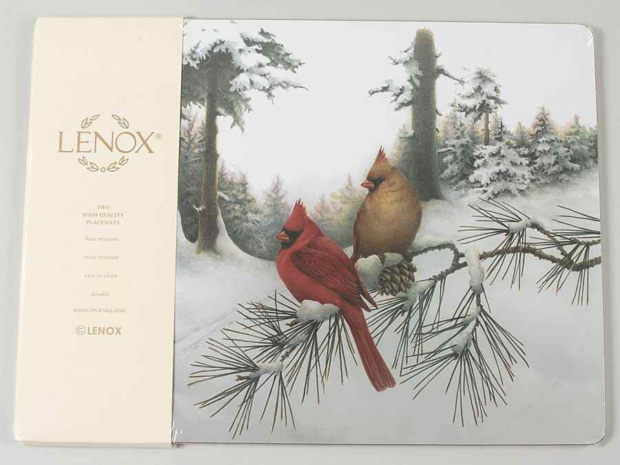 Winter Greetings Corkboard Placemat - Set of 2 by Lenox-1