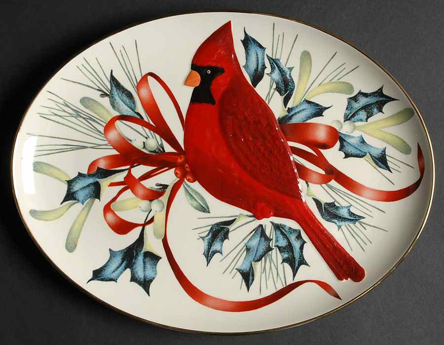 Winter Greetings Canape Plate by Lenox-1