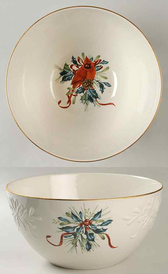 Winter Greetings 10" Round Serving Bowl by Lenox-1