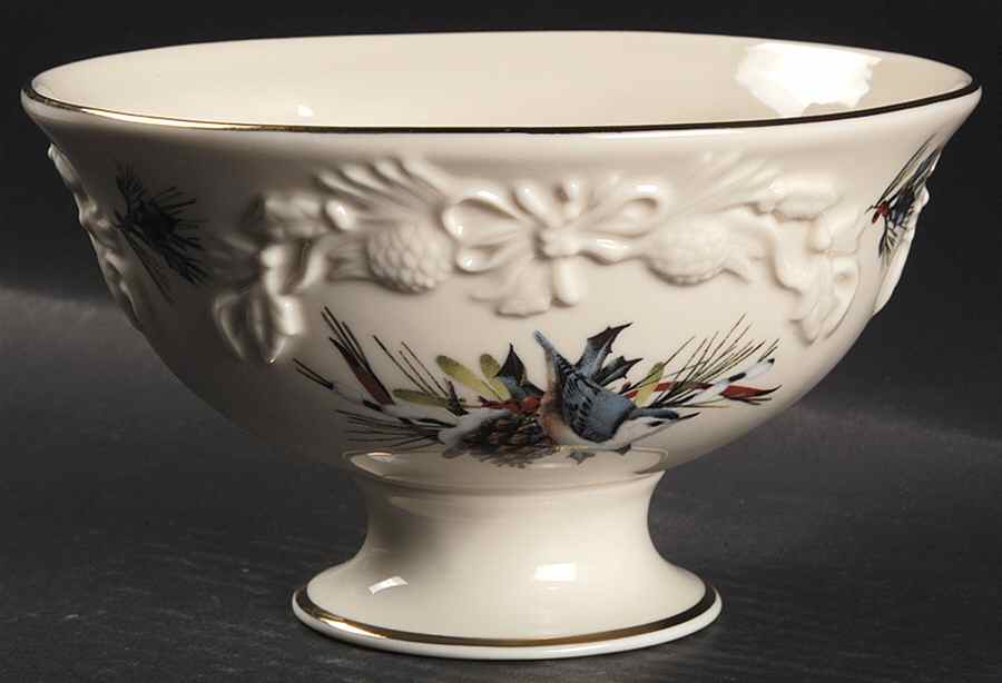 Winter Greetings 6" Candy Bowl by Lenox-1