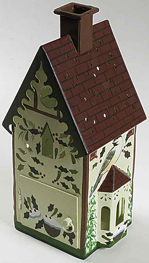 Winter Greetings Birdhouse Votive Candleholder by Lenox-1