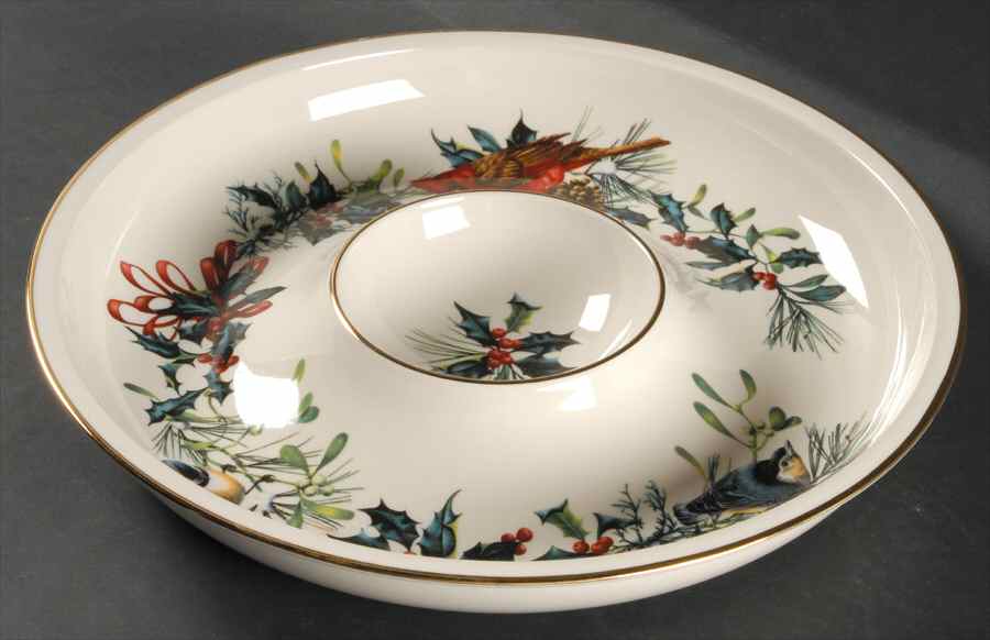 Winter Greetings 1 Piece Chip & Dip by Lenox-1