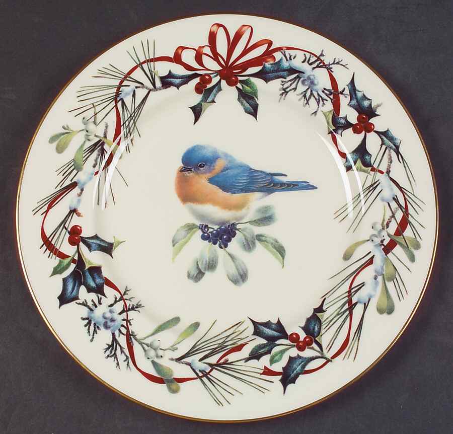 Winter Greetings Accent Luncheon Plate by Lenox-1
