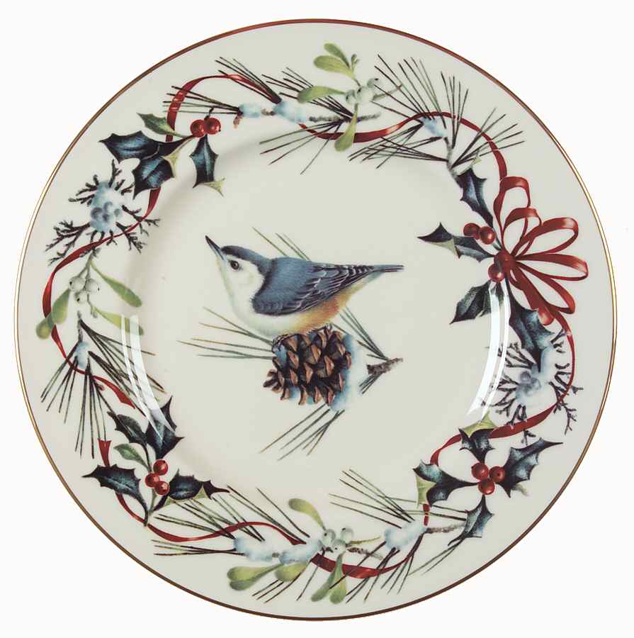 Winter Greetings Accent Luncheon Plate by Lenox-1