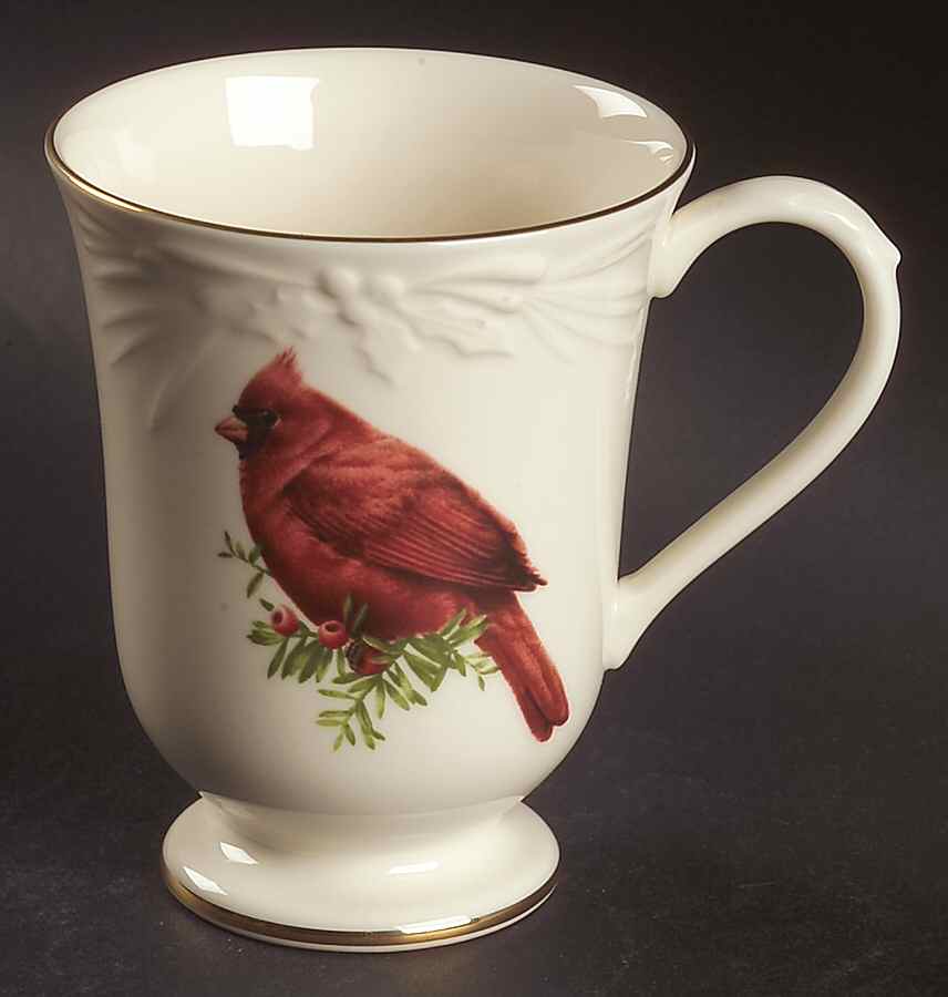 Winter Greetings Carved Accent Mug by Lenox-1