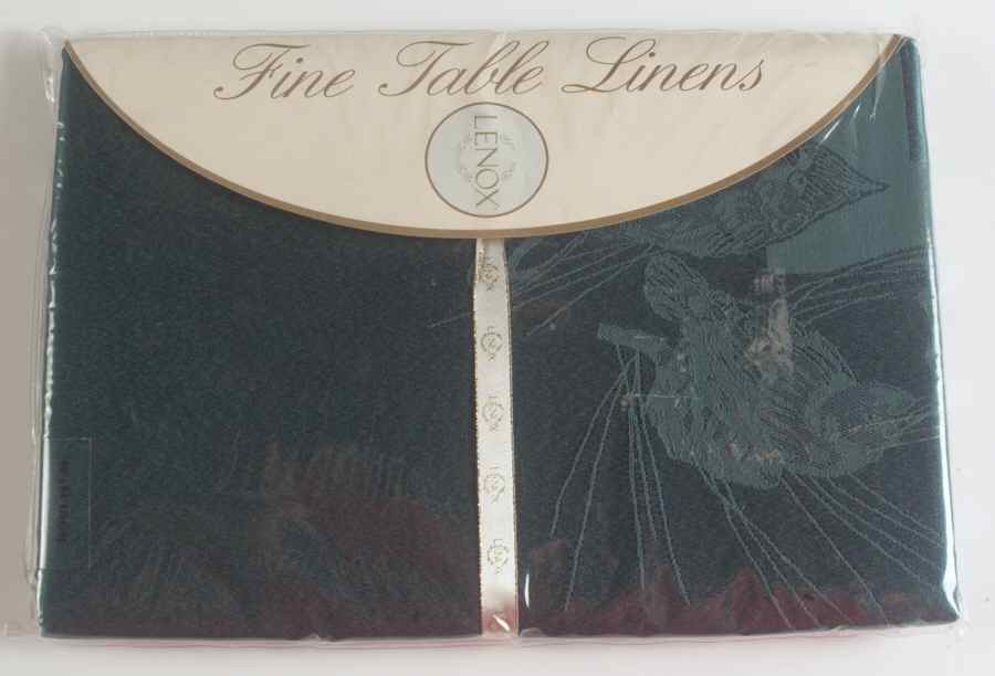 Winter Greetings 60" X 84" Oblong Tablecloth by Lenox-1
