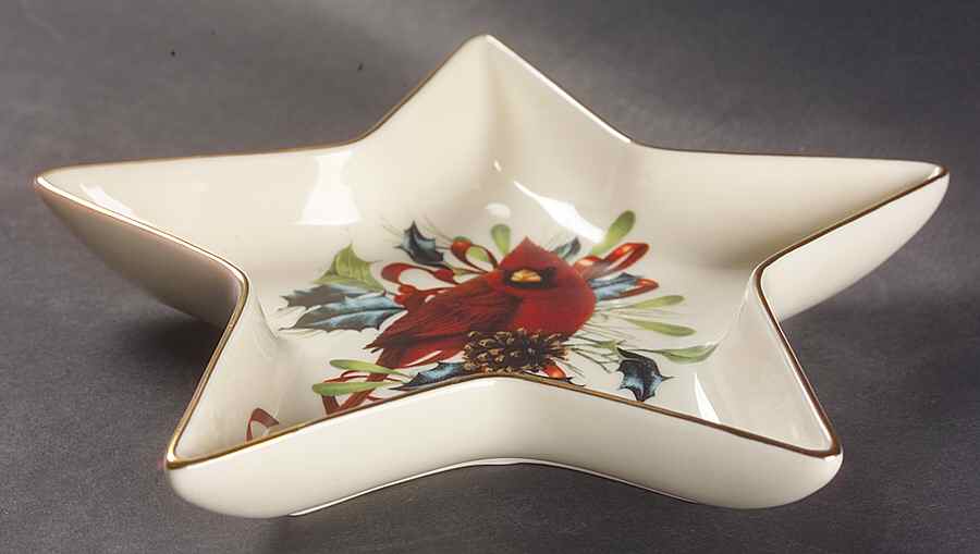 Winter Greetings Star Shaped Dish by Lenox-1