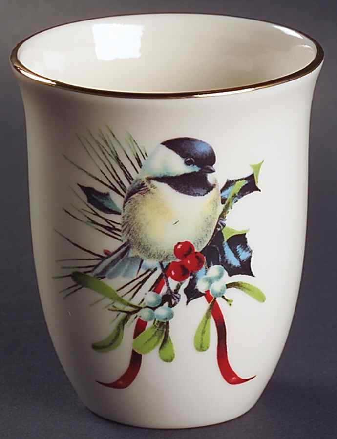 Winter Greetings China Bathroom Tumbler by Lenox-1