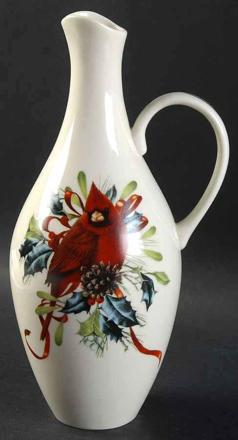 Winter Greetings Oil Jar/Cruet No Stopper by Lenox-1