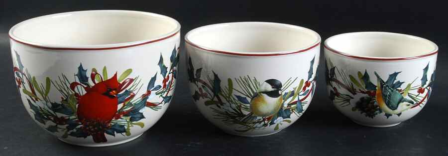 Winter Greetings (3 Piece) Nesting Bowl Set (4", 5", 6") by Lenox-1