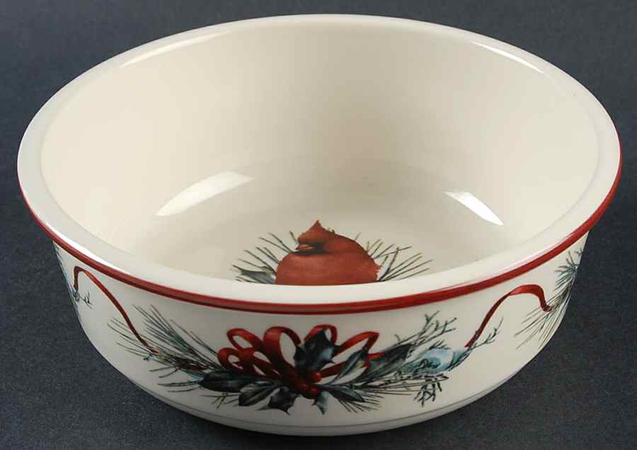 Winter Greetings Medium Serve & Store Bowl, No Lid by Lenox-1