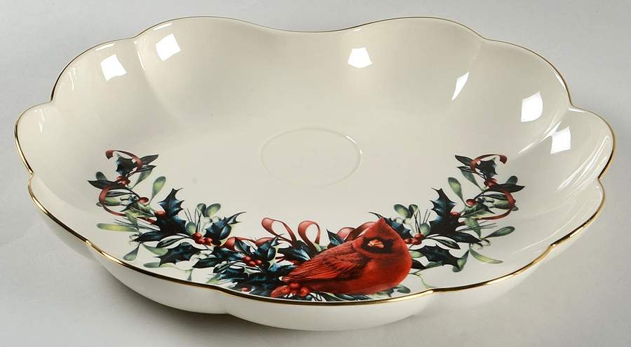 Winter Greetings Crudite, Plate Only by Lenox-1