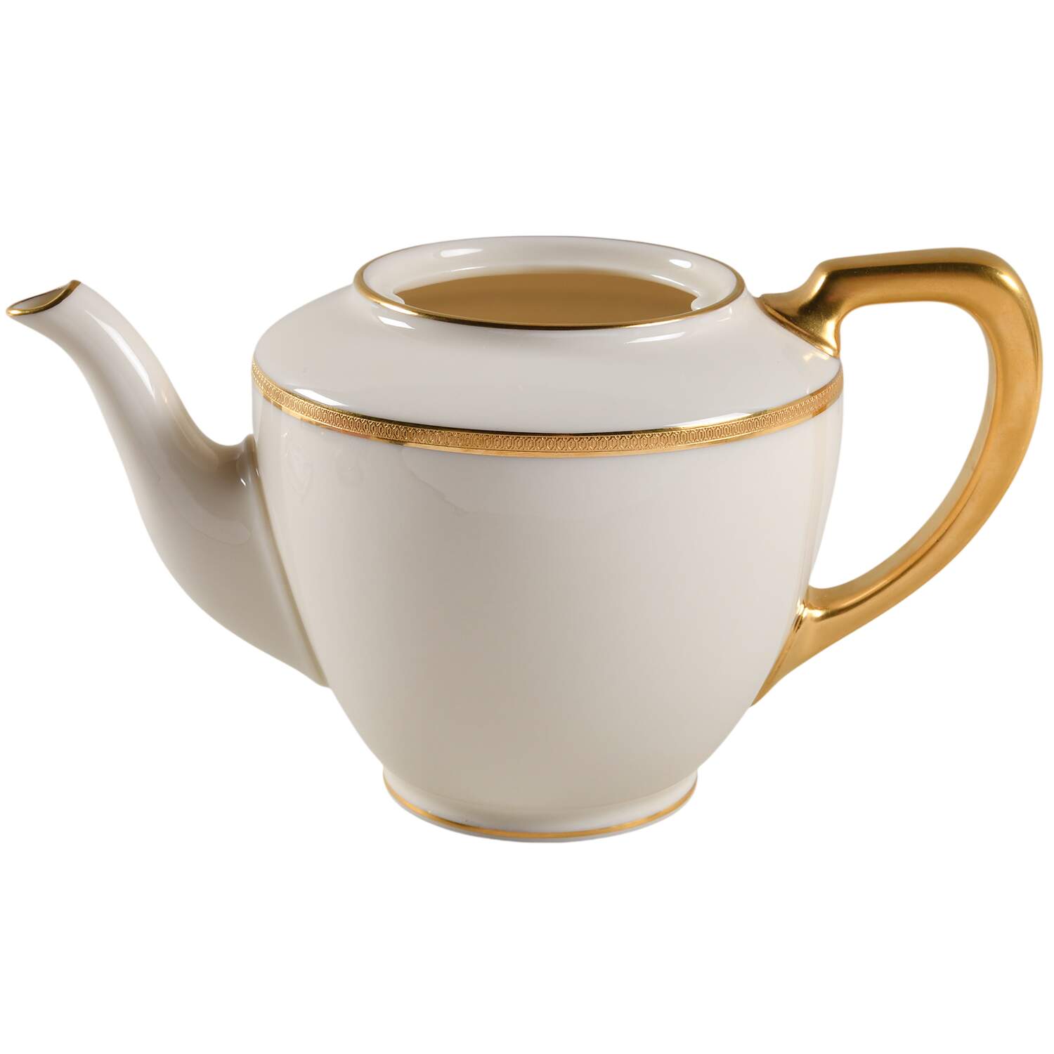 Windsor (Gold Backstamp) Teapot No Lid by Lenox-1