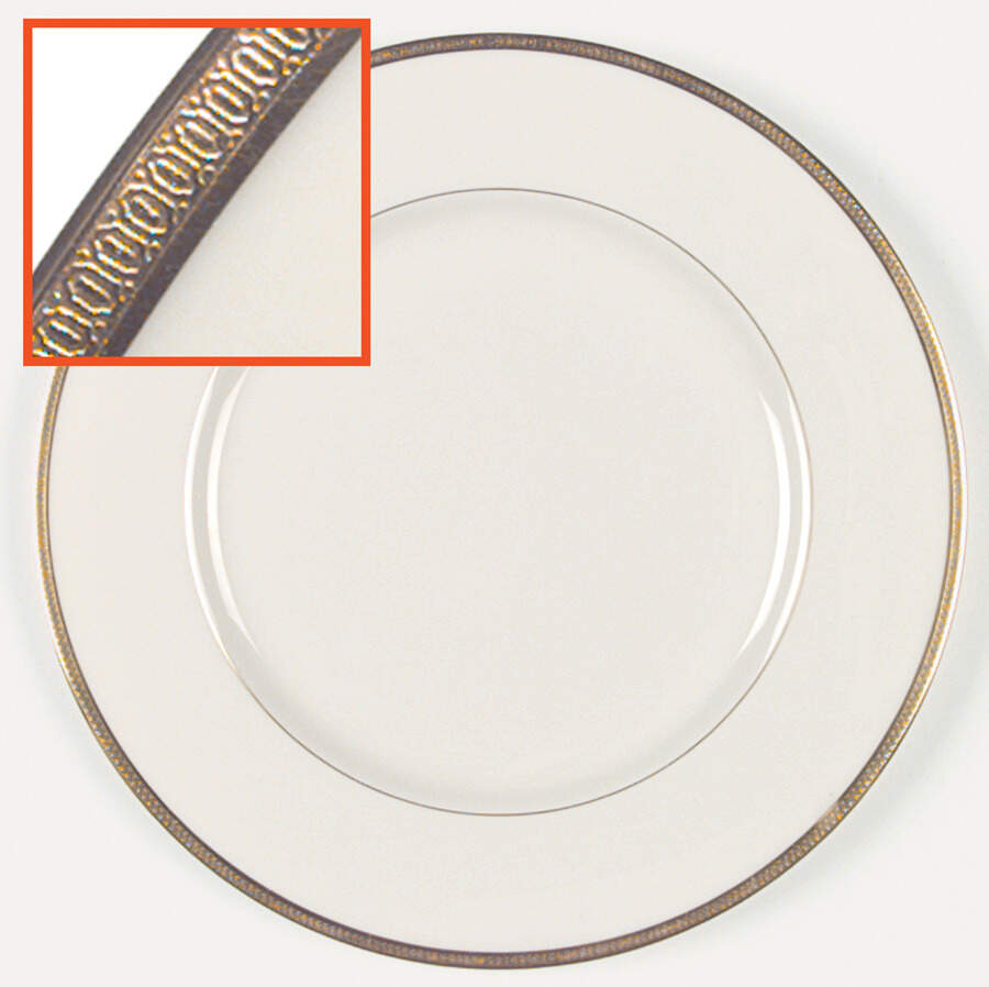 Windsor (Gold Backstamp) Dinner Plate by Lenox-1