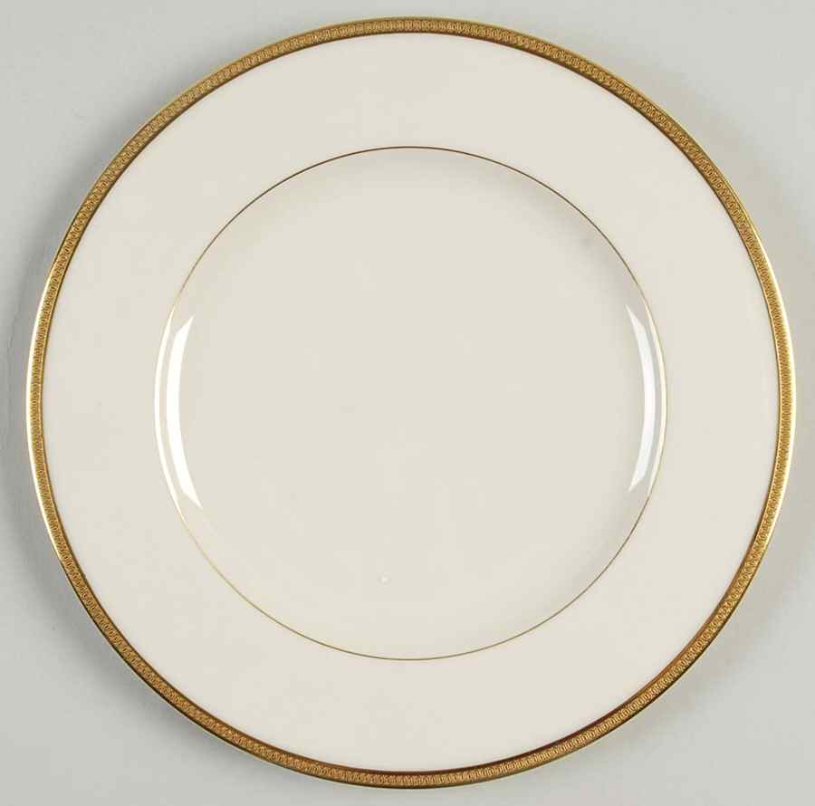 Windsor (Gold Backstamp) Luncheon Plate by Lenox-1