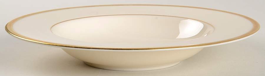 Windsor (Gold Backstamp) Rim Soup Bowl by Lenox-1