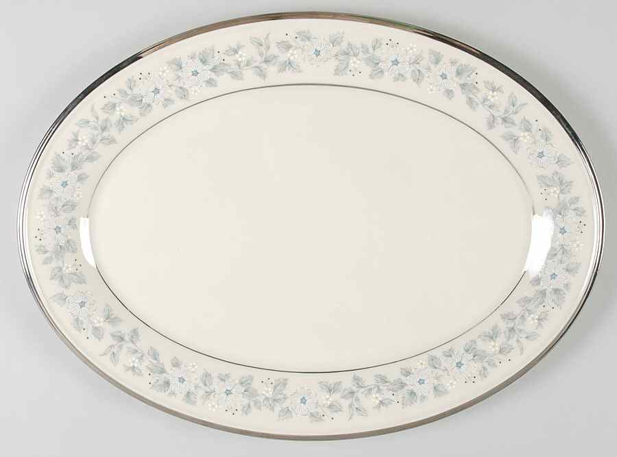 Windsong 17" Oval Serving Platter by Lenox-1