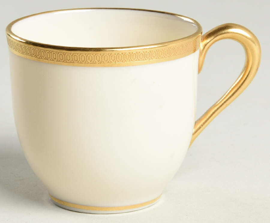 Windsor (Green Backstamp) Flat Demitasse Cup by Lenox-1