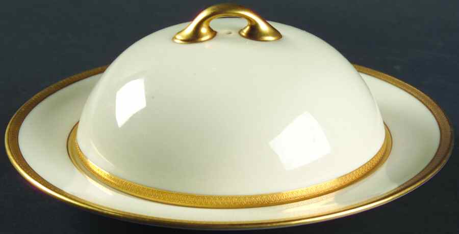 Windsor (Green Backstamp) Muffin Dish & Lid by Lenox-1