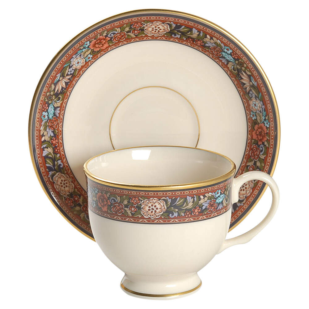 Witherspoon Footed Cup & Saucer Set by Lenox-1