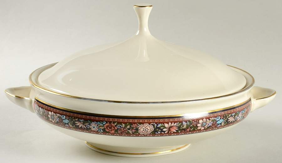 Witherspoon Round Covered Vegetable by Lenox-1
