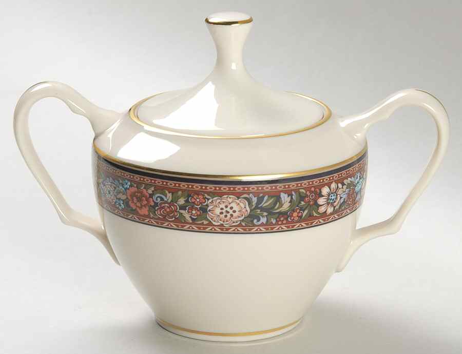 Witherspoon Sugar Bowl & Lid by Lenox-1