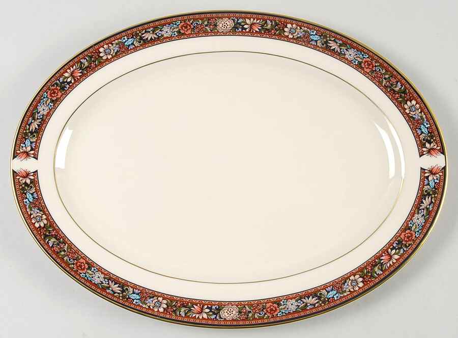 Witherspoon 13" Oval Serving Platter by Lenox-1