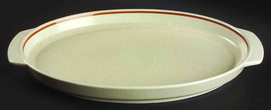Woodspice (Trim Off Edge-No Trim) Oval Roaster by Lenox-1