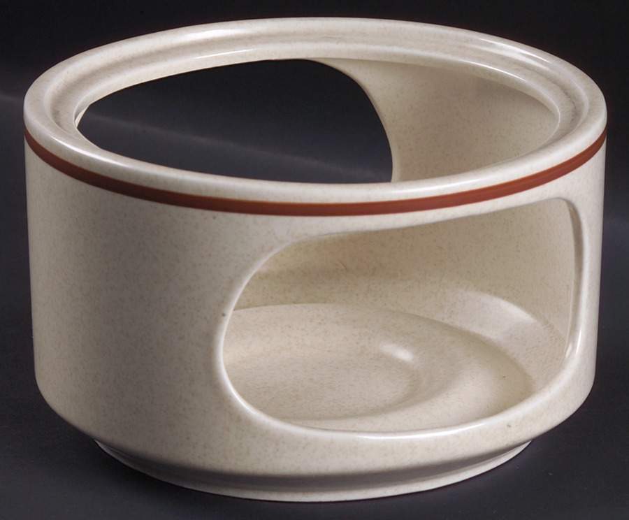 Woodspice (Trim Off Edge-No Trim) Warmer Stand No Metal Rack Or Metal Burner by Lenox-1