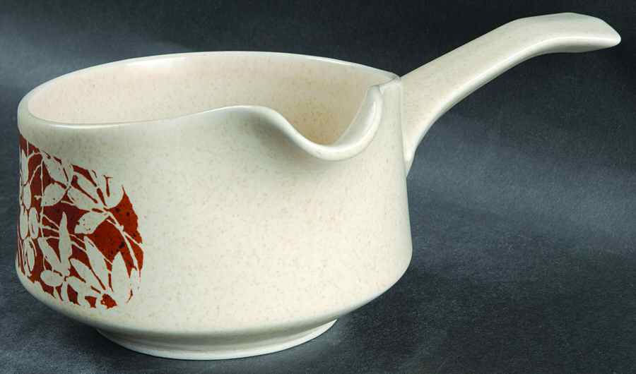Woodspice (Trim Off Edge-No Trim) Gravy Boat by Lenox-1