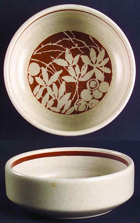 Woodspice (Trim Off Edge-No Trim) Fruit/Dessert (Sauce) Bowl by Lenox-1