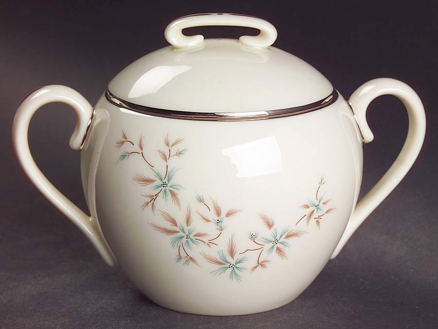 Wyndcrest Sugar Bowl & Lid by Lenox-1