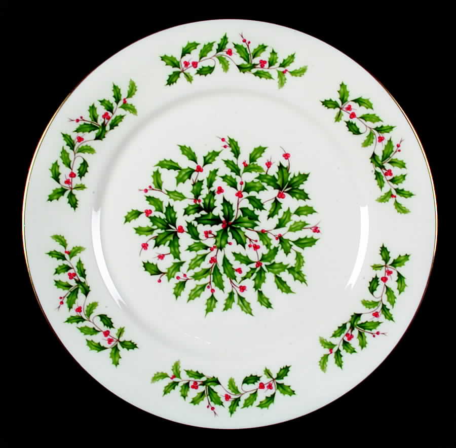 Yuletide Holly Dinner Plate by Lenox-1