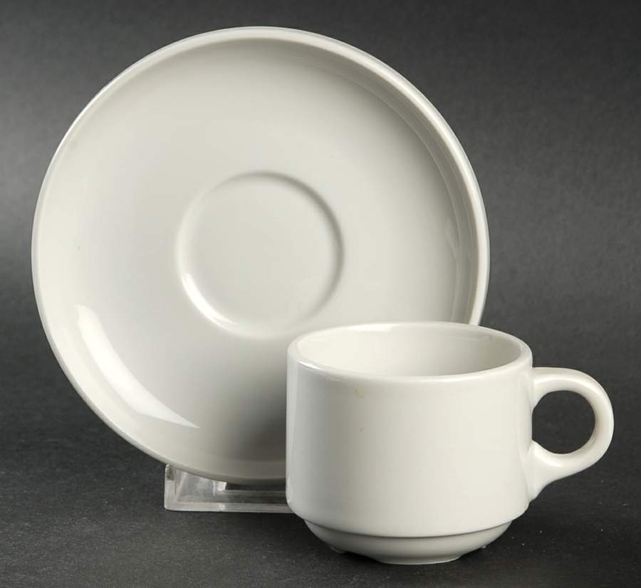 Stack Flat Demitasse Cup & Saucer Set by Langenthal-1