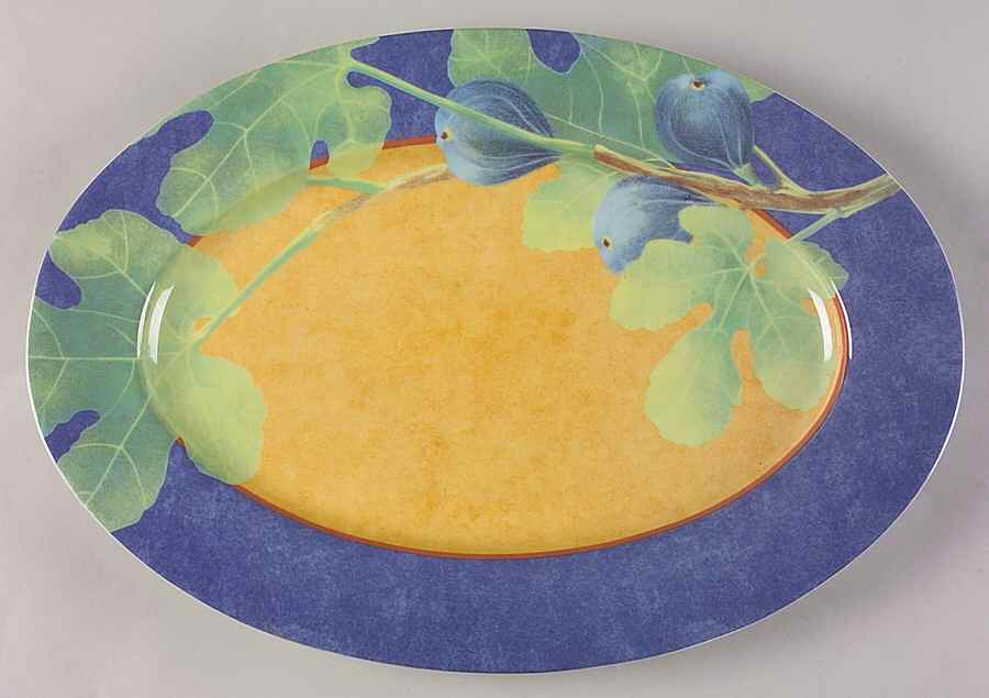 Figari 14" Oval Serving Platter by Laure Japy-1