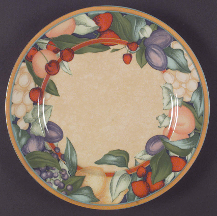 Gourmandise Accent Dinner Plate by Laure Japy-1