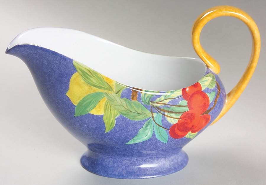 Jardin Bleu Gravy Boat by Laure Japy-1