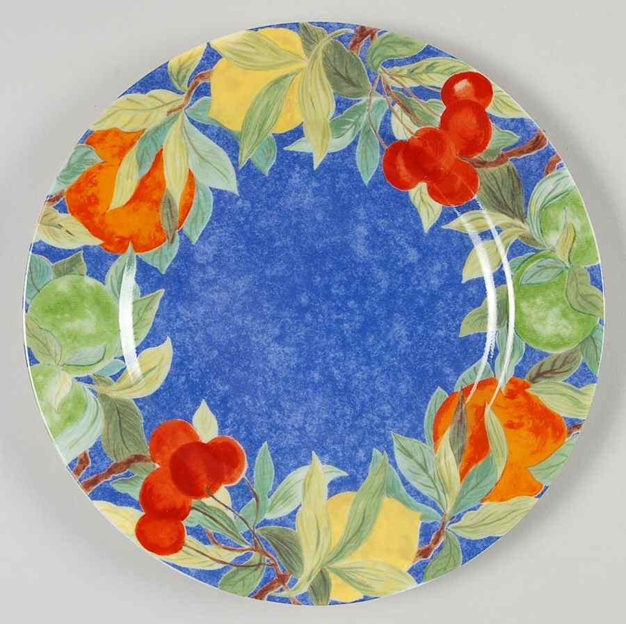 Jardin Bleu Bread & Butter Plate by Laure Japy-1